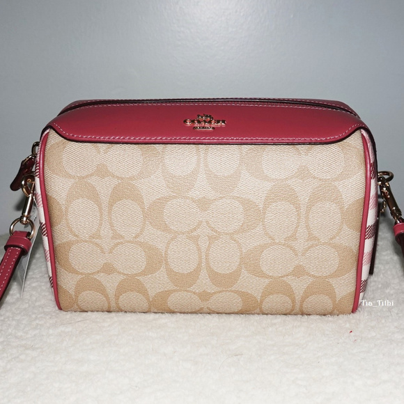 Coach Gingham Crossbody/Shoulder Bag 🎉Host Pick🎉 - Picture 2 of 6